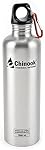 Chinook 41130 Cascade Stainless Steel Wide Mouth Bottle, 16 oz, Natural