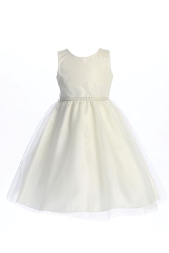 Made in USA - Girls Flower Girl Dress for Wedding - Toddler, Little, Tulle Easter Dresses - Vestidos para Niñas Elegantes
