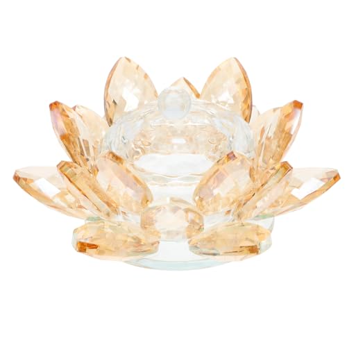 Vaso de Cristal para Manicura Lotus con Tapa miniatura 1