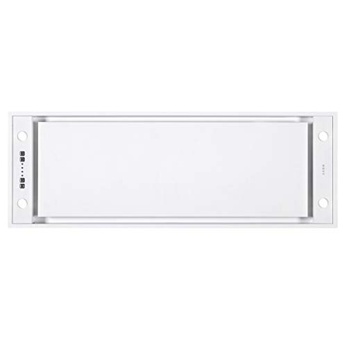 NOVY Pure'Line Mini 821 850 m³/h Encastrada Acero inoxidable, Blanco - Campana...