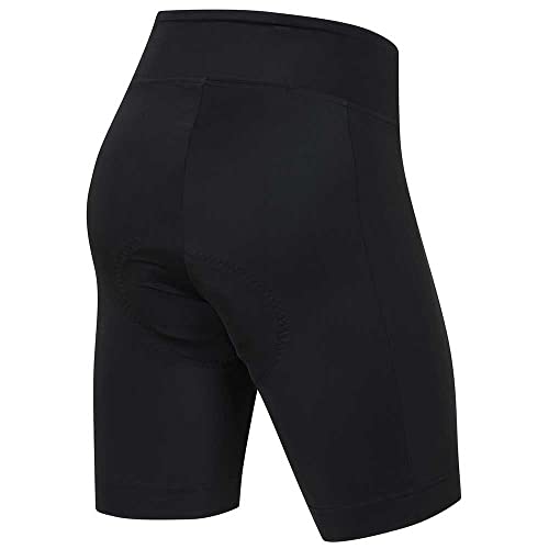 PEARL iZUMi Short feminino de ciclismo Quest de 21,6 cm, acolchoado e respirável com tecido refletiv