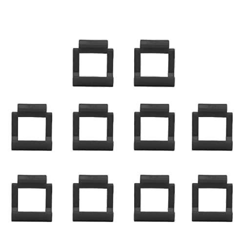 Zopsc 10Pcs Clips para fijar PCI E, soporte para tarjetas gráficas miniatura 1