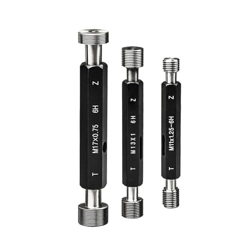 Calibrador Métrico de Rosca 6H Precisión Interno M0.8 M0.9 M1 M2 M3 M4 M5 M6 M8 M10 M12 miniatura 5