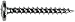 SIMPSON STRONG TIE CO,INC. SD8X1.25-R #8 X 1.25 STRONG DRIVE SCREW