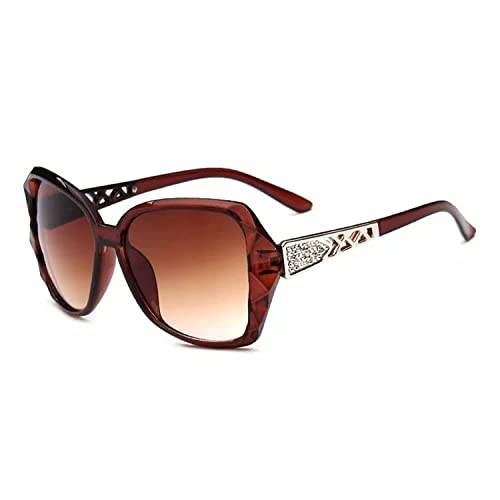 Image of Dervin UV Protected Han Edition Designer Oversized Sunglasses for Women (Large)