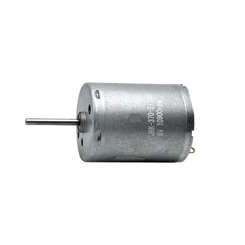Moteur électrique RK-370-27100 3.7V à 8V avec balais de charbon et arbre long