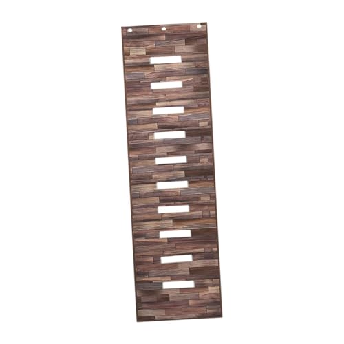 jojomis 10 Pocket Hanging File Organizer Wall Mounted Over The Door Storage Chart for Home Office Blackboards 13.98x57.48 Inch