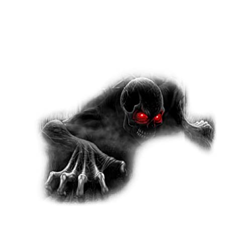 VUIUYOIES Etiqueta engomada del coche de Halloween Calcomanía exterior del automóvil Decoración automotriz Puerta, Tipo 6 Cover