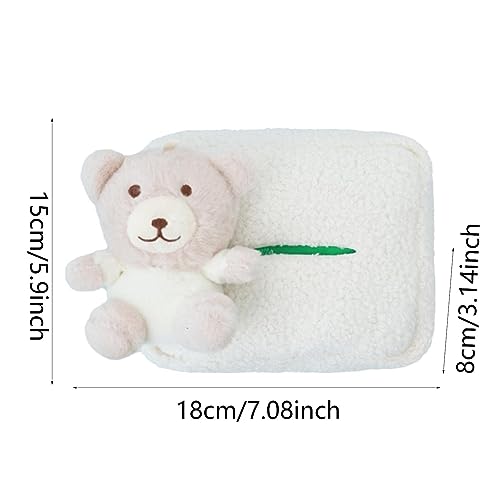 tecido para encosto cabeça carro | Bolsa tecido para carro, linda capa facial pelúcia,Banco traseiro