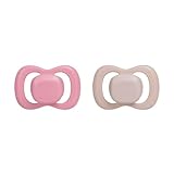b.box Ciuccio Neonato Taglia 2 (Confezione da 2) | Ciuccio Silicone con Tettarella e Scudo Simmetrici | Igienico | Senza BPA | Ciuccio 6 Mesi +