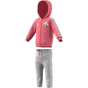 adidas Unisex – Kinderen 0-24 Trainingspak I Lil 3S Jog FL
