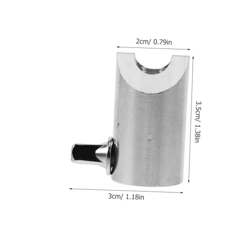 Totority Clamp Soporte para Platillo de Batería Ajustable en Altura y Ángulo con Tuerca de Ala miniatura 6