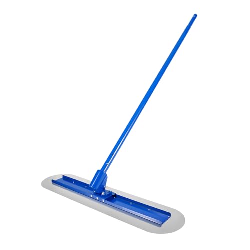 Distribuidor de hormigón de 120 x 30 cm, ajuste automático de la rotación, alisador de hormigón, distribuidor de hormigón y pavimento, con 3 asas