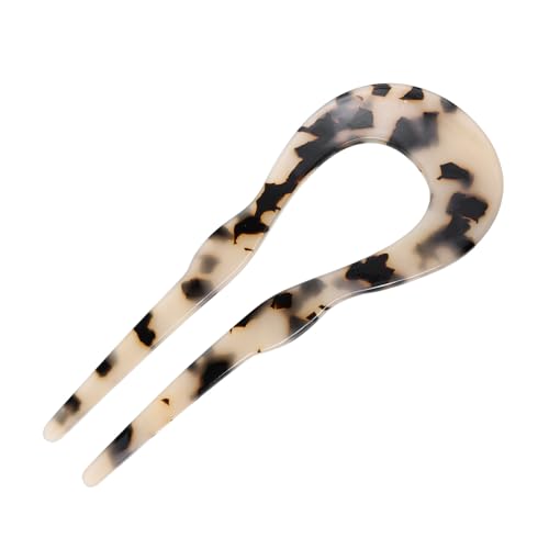 HOMSFOU ��������U���^�w�A�t�H�[�N�X�e�B�b�N ����~�ߕt������������z�[���h �A�Z�e�[�g�f�ގg�p�̑傫�߃w�A�A�N�Z�T���[ �����p�|�j�[�e�[���ɍœK�Ȕ�����