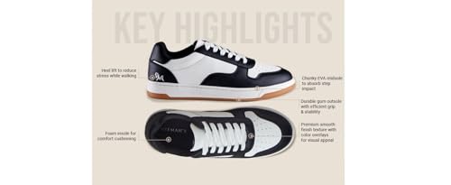 Neeman's The Hipster Shoes for Men | Casual Sneakers for Men | Stylish, Comfortable and Lightweight Color Pop Sneakers | TPP Sole Men's Sneakers | Party Shoes for Men