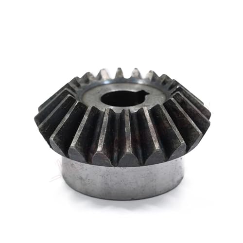 Engrenages coniques 1:1 4M 20 dents en acier avec rainure de clavette 6mm