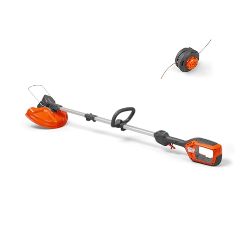 Coupe-Bordures à Batterie Husqvarna 215iL – Débroussailleuse sans Fil avec Moteur brushless 36 V, Largeur de Coupe 31 cm, Manche télescopique, tête Tap ’n Go...