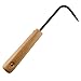 JCBIZ 215mm Single Claw Root Hook Loosening Tool Handle Weeder Garden Weeding Gardening Tools Potted Landscape Maintenance for Outdoor Garden Digging Cultivator Weed Remove