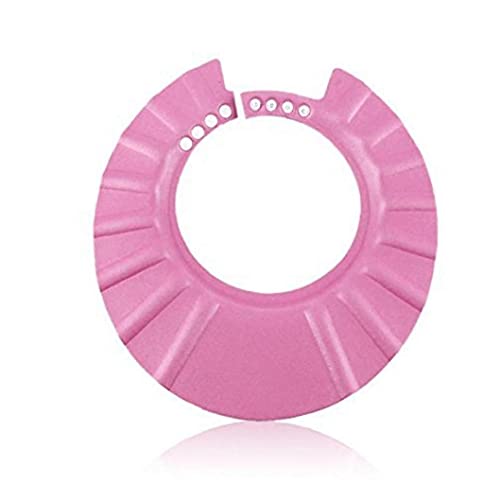 TOSSPER Baby Shampoo Doccia Cappello della Protezione di Bambini Morbida Impermeabile Facendo Il Bagno di del Cappello di Sicurezza Lavaggio cap per Gli Occhi delle Orecchie di Protezione Rosa