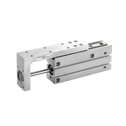 Cylindre pneumatique coulissant MXH conception compacte double tige guidée