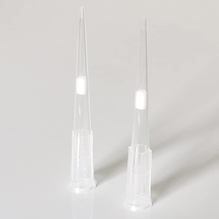 20ul Filter Pipette Tips- Filtering Pipette Tips for P-20, Racked, Sterile, Polypropylene, 960/Pack