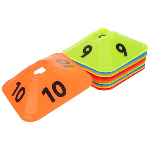 ULTECHNOVO 10���� 1�`10�ԍ��t���X�N�G�A�g���[�j���O�}�[�J�[ �]�|�h�~�݌v �T�b�J�[ �o�X�P�b�g�{�[���p�t�B�[���h�}�[�L���O�f�B�X�N �`