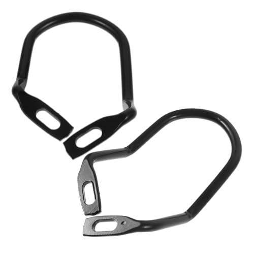 ledmomo 2個 自転車用リアディレイラープロテクター 耐久性強化保護ラック マウンテン 折りたたみ自転車対応 簡単取付けで後変速機を守る