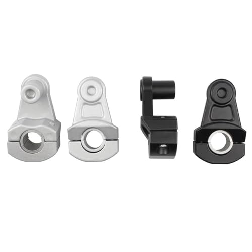 Elevador de manillar universal para motos de 22mm y 28mm en aluminio 3