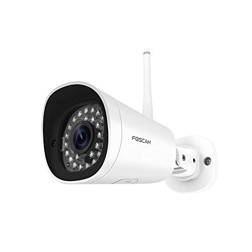 Foscam SD2-1080P HD Dual Band WI-FI PTZ Telecamera Esterna,Rilevamento Umano AI, Audio bidirezionale,Visualizzazione e riproduzione ovunque su App,Compatibile con Alexa e Google