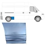 Reparaturblech vorderes Teil Kotflügel hinten für Fiat Ducato 1994-2006 / Rechts