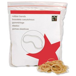 5 Star Rubber Bands No.63 Each 76x6mm [Bag 0.454kg]