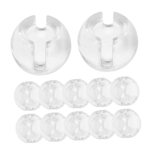 VINTORKY Replacement Parts for Window Treatments Blind Bead Buckle Holder Beaded Chain Connector for Sheer Shade Limit Bead