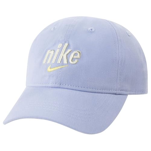 Nike Little Boys Swoosh Curve Brim Cap (B(7A2972-BJV)/W, 2-4T)
