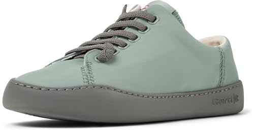 Camper Peu Touring K201517, Zapatillas Mujer, Verde Medio 018, 38 EU
