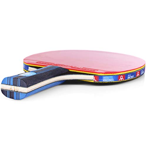 BESPORTBLE Conjunto de Raquete de Tênis de Mesa Conjunto de Pong Paddle Com 3 Bolas (Cor de Bola de