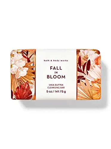 Bath & Body Works Fall in Bloom Shea Butter Cleansing Bar Soap 4.2 oz (Fall in Bloom), Count : 1