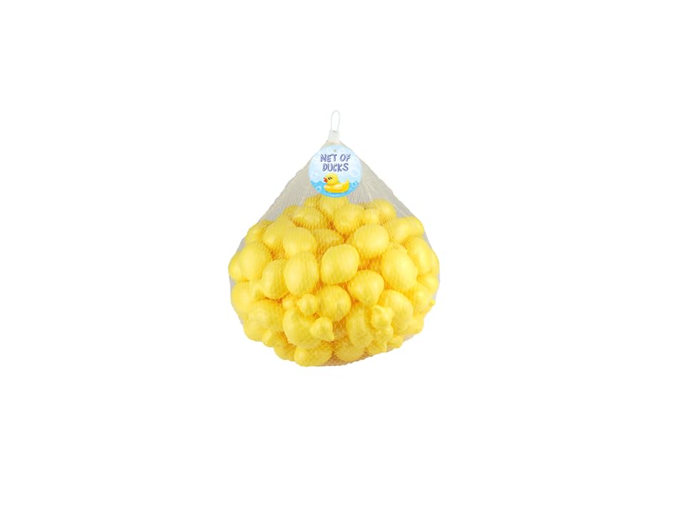 Yellow Rubber Ducks 7cm – Fun Bath Toy Set for Kids, Toddlers & Babies, Safe Floating Toy, Perfect for Pool & Water Play – 18 x 30 x 41 cm Packaging (100)