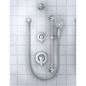 Moen T9342GBM15 Set de transferencia comercial Posi Temp con recubrimiento de metal, 1.5 GPM, cromo (válvula no incluida) miniatura 3