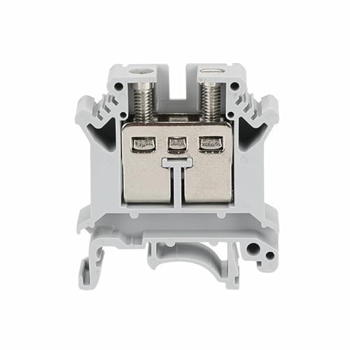 Bloque de terminales UIK-16 de carril DIN, conector gris de alta gama 4