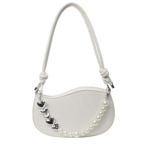 Sac à bandoulière pour femme avec chaîne de perles parfait pour vos sorties et soirées
