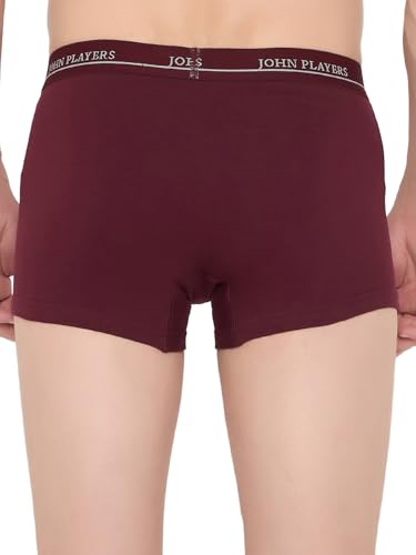 Image of John Players Pack of 2 Trunks Underwear for Men- 100% Cotton