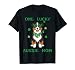 St. Patricks One Lucky Aussie Mom Australian Shepherd Dog T-Shirt