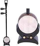 Erhu, Tête de Ruyi en ébène Instrument de musique Banhu Instrument Erhu...