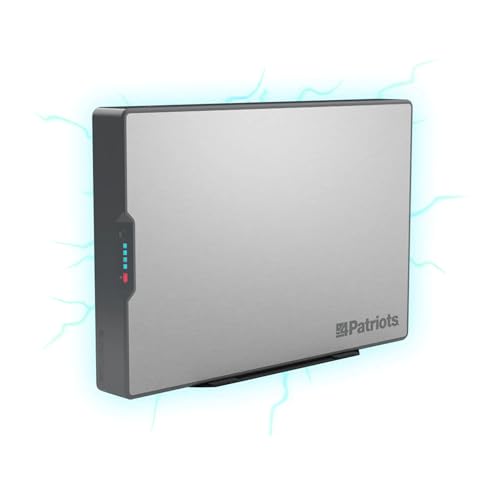 Blackout Buddy 1030Wh Emergency Power Supply – Auto-On Backup Battery for Fridge, Medical Devices & Home | Pass-Through UPS | LiFePO4 | 2.5" Slim
