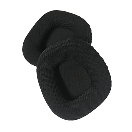 Capa de almofada para fones de ouvido Corsair Void PRO RGB USB Gaming Headset Preto