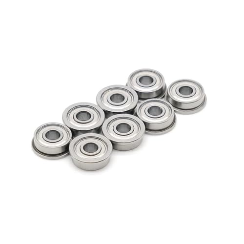Rodamiento F694ZZ con brida de 4x11x4 mm en acero duradero para proyectos de rotación lineal