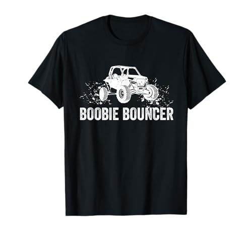 Boobie Bouncer Funny Off Road Mud Off Roading ATV Humor Camiseta