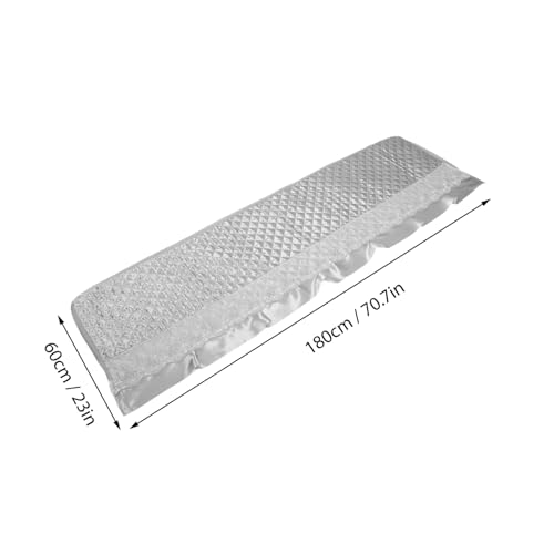 Housse de tête de lit lit Queen ambiance cocooning extensible douce 1.8m