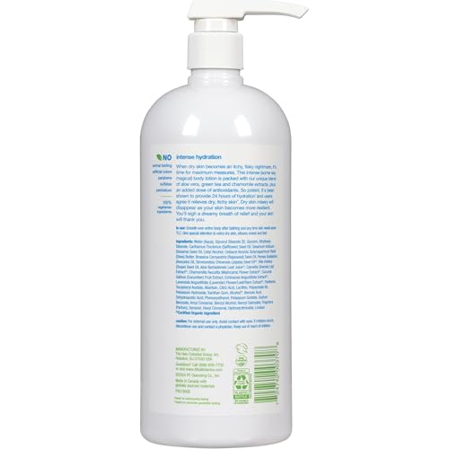 Alba Botanica Hydrating Moisturizing Lotion for Dry Skin with Vitamin E and Shea Butter, 32 Oz (Packaging May Vary)