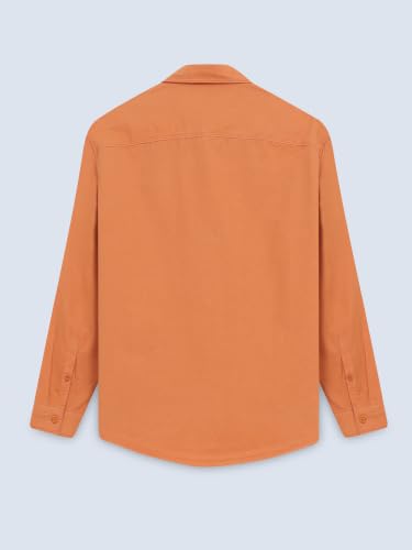 Image of StitchX Men's Full Sleeve Core Essentials Twill Over-Dyed Shirt XS-2XL